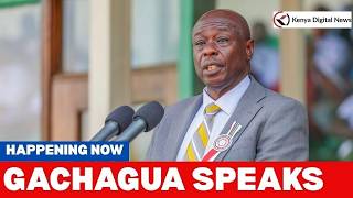 LIVE! Former DP Gachagua finally addressing the Nation after Court Upheld his impeachment!!