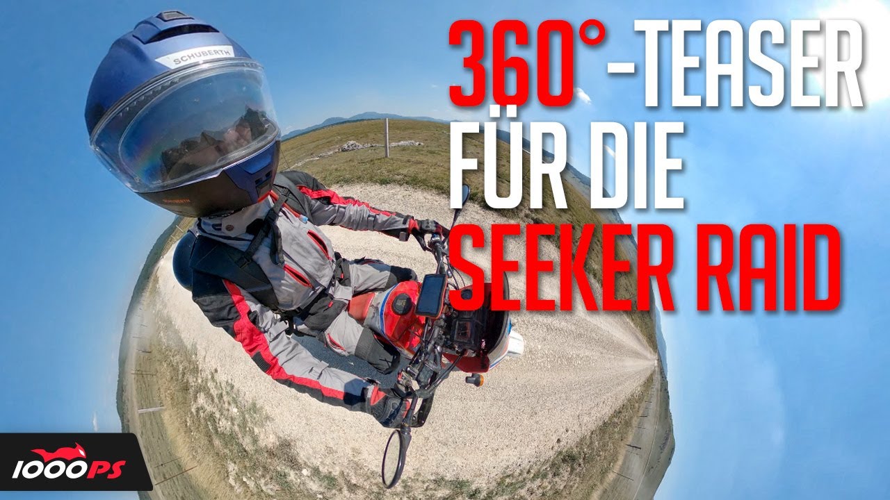 Das erwartet euch bei der Seeker Raid - 360°-Moto-Vlog aus Bosnien mit dem Schuberth C5