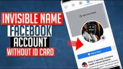 How to Make Invisible Name on Facebook 2020 🔥 | How to Hide Name on Facebook | English