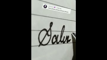 Learn to write Salvi ♥️ || Handwriting || Art || #like #share #shorts #subscribe