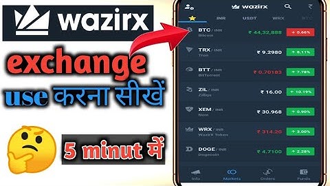 how to start crypto trading in wazirx | wazirx me trading kaise kare