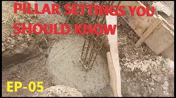 Building in Ghana | Ep-05 |Mr. Atsu |The Best Practice of Foundation Pillar Setting #brightandclara