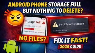 Android Phone Storage Full But Nothing To Delete? Fix It Fast! (2026)