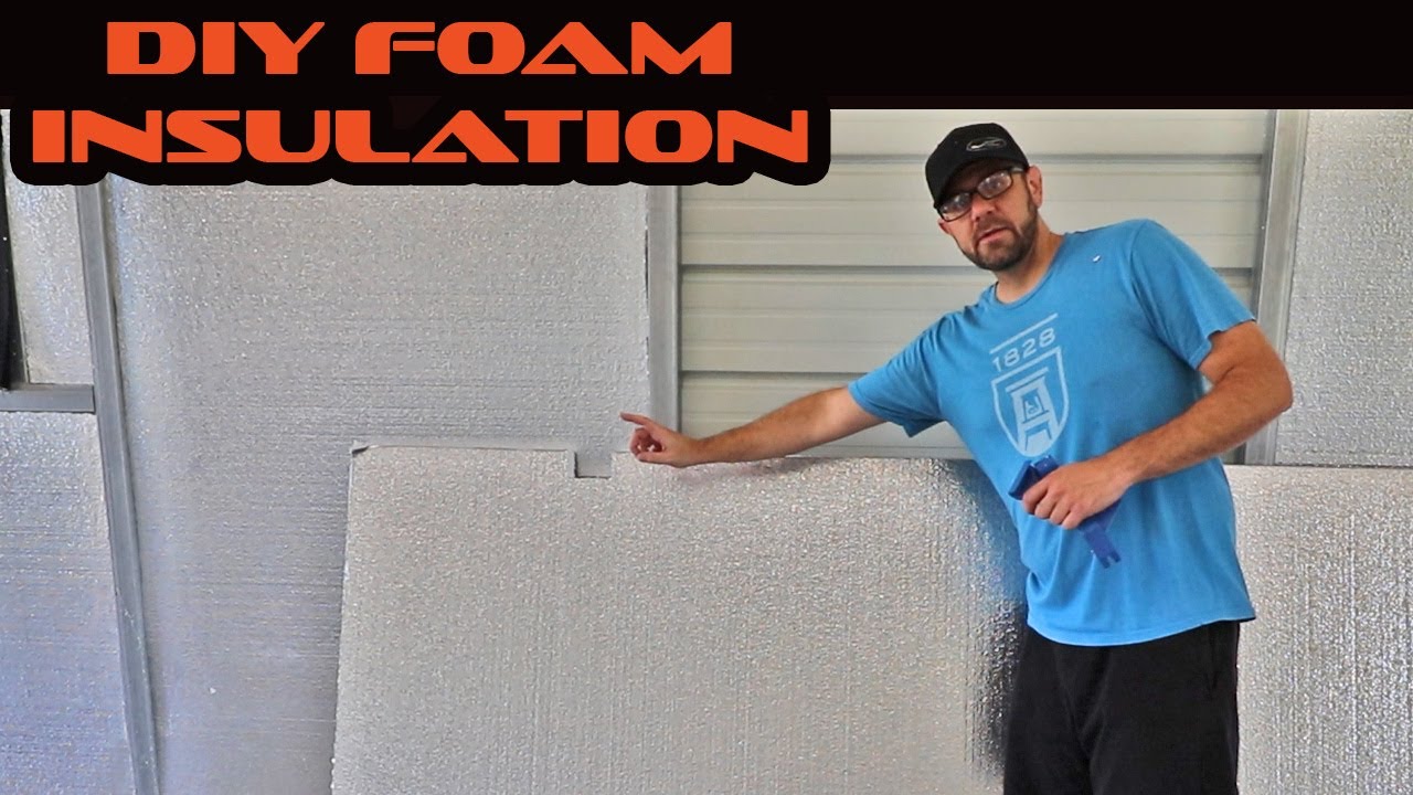 How To Insulate A Metal Building Tear Proof Foam & Foil Insulation - Easy  Vapor Barrier - NO Bubbles 