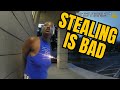 Insufferable Shoplifter Arrested