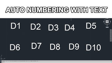 AUTO NUMBERING WITH ALPHABET IN 1 CLICK