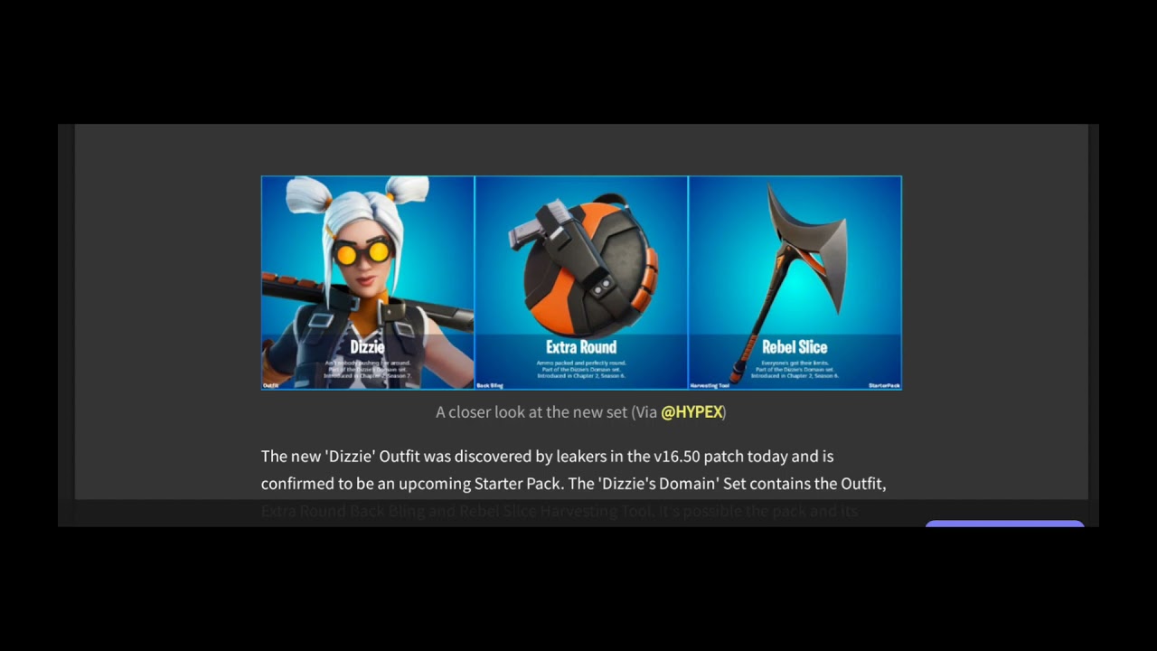 Fortnite Chapter 2 Season 7 Starter Pack (LEAKED)
