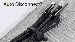 Kabel Charger USB Type C Premium Auto Disconnect CA288