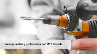 Uncompromising performance for M12 threads.