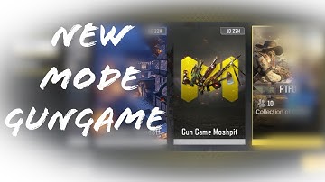GUNGAME IN CODM / codm gameplay GUNGAME MOSHPIT / DARK X INFINITY