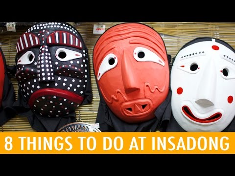 8 Things to do at Insadong (KWOW #165)