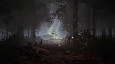 Unreal Engine 4 Animation - Andrey Lebrov Contest "jar with fireflies" | June 2019