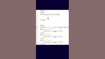 Easy way to add bootstrap in html