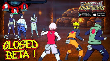NARUTO X BORUTO NINJA TRIBES - FIRST BETA GAMEPLAY (ANDROID/IOS)