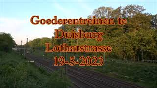 Goederentreinen te Duisburg Lotharstrasse 19 5 2023