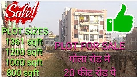 PLOT FOR SALE IN GOLA ROAD #plotinpatna #plotinlowprice #landinpatna