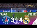 Penalty shootout  paris saint germain 34 real madrid uefa champions league  game simulation