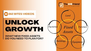 What new fixed assets do you need to plan for?