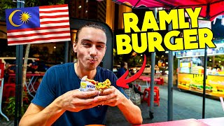 Trying Malaysia’s FAMOUS RAMLY BURGER ??