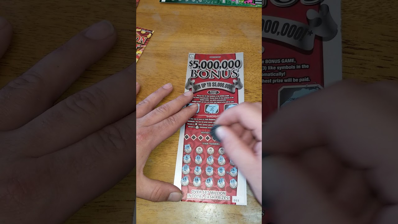 $20.00 Scratch off Tickets