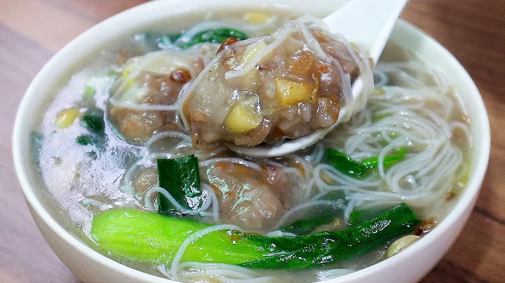 閩南特色小吃地瓜粉團，葷素搭配又營養，婆婆一人能吃三大碗 - 天天要聞