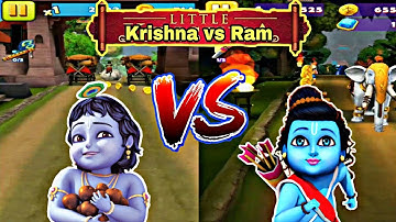 VS Game 😱 little Krishna & little Ram .. strong competition 😎