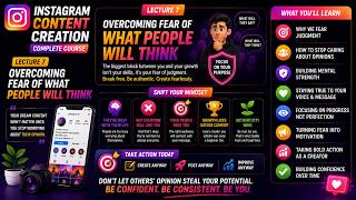 FOUNDATION Module 1 Chapter 7: Overcoming Fear of What People Will Think | Build Confidence
