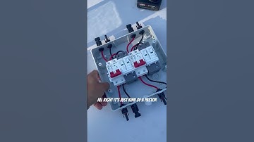 Hoe overspanningsbeveiligingen worden aangesloten #kortsluitingen #zonne-energie #doehetzelf