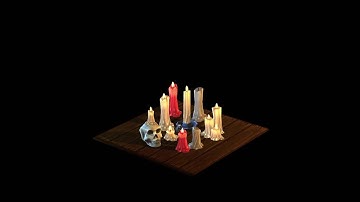 Low Poly Candles (Updated) - Unity Asset Store