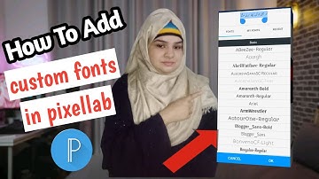 How to add jameel noori nastaleeq font in pixellab | Pixellab mein font kaise add kare