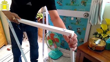 CÁCH LẮP ĐẶT CỬA LƯỚI XẾP QUEENWINDOW.COM