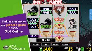Slot Machine Gratis da Bar - Night Vampire HD slots online screenshot 5