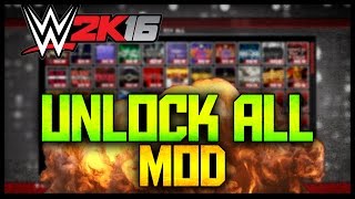 WWE 2K16 Unlock All Modded Gamesave USB Download!! [XBOX 360]::