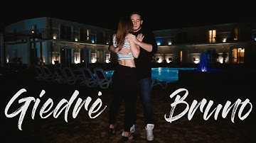 Zouk Dance - Bruno Galhardo &  Giedrė 2017 Bachaturo Holidays - Zouk improvisation