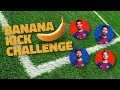 Banana shot: who can bend it best?