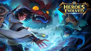 Heroes Evolved Phobos Rank gameplay + Build - opponent surrender finally