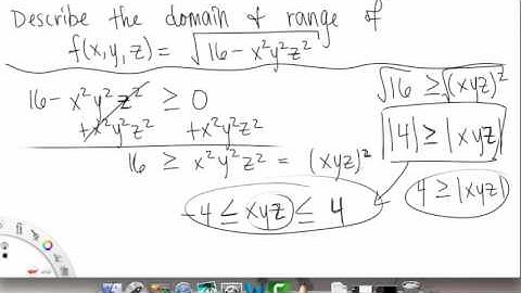Functions of Two or More Variables | Example 2 | Multivariable Calculus for Sci & Eng | Griti