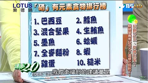 渾身不對勁 你是缺硒族？健康2.0 20160501 (2/4) - 天天要聞