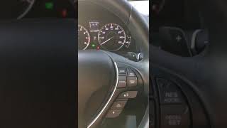 2013 Acura RDX Oil Life Reset Maintenance Reminder How To Change