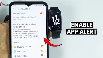 How to Enable App Alert in Huawei Band 10