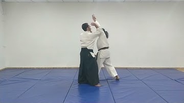 Aikido Basic Techniques: Yokomen Uchi - Soto Kaiten Nage