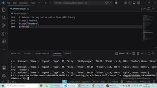 Dictionary in Python Part - 2