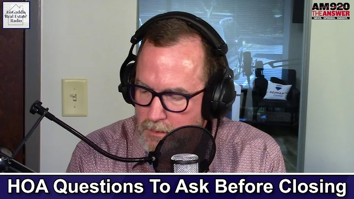 HOA Questions To Ask Before Closing