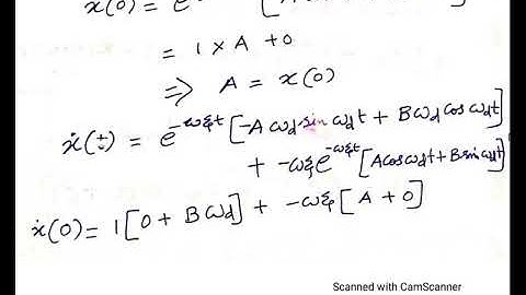 sa3 module6 (4) damped(underdamped) free vibration of SDOF systems