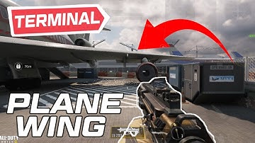 EASIEST WAY TO CLIMB WING OF AIRPLANE in TERMINAL MAP in COD MOBILE