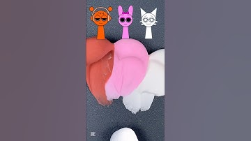 Sprunki Colormixing Guess The Final Color #sprunki #satisfying #asmr #colormixing  #shorts