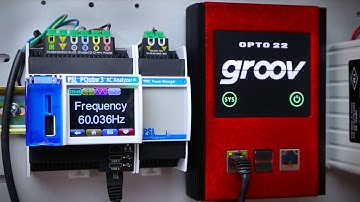 Mobile access and control for PQube using groov