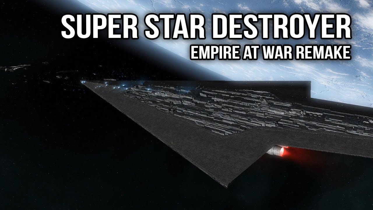 Empire At War Super Star Destroyer Mod www.youtube.com