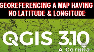 HOW TO GEOREFERENCE A MAP WHICH DOES NOT HAVE LATITUDE AND LONGITUDE || QGIS || #GEOREFERENCING ||