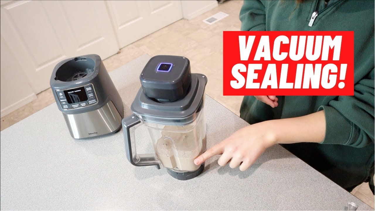 Обзор профессионального стационарного блендера Mecity с вакуумным насосом | Смузи, коктейли, соки...